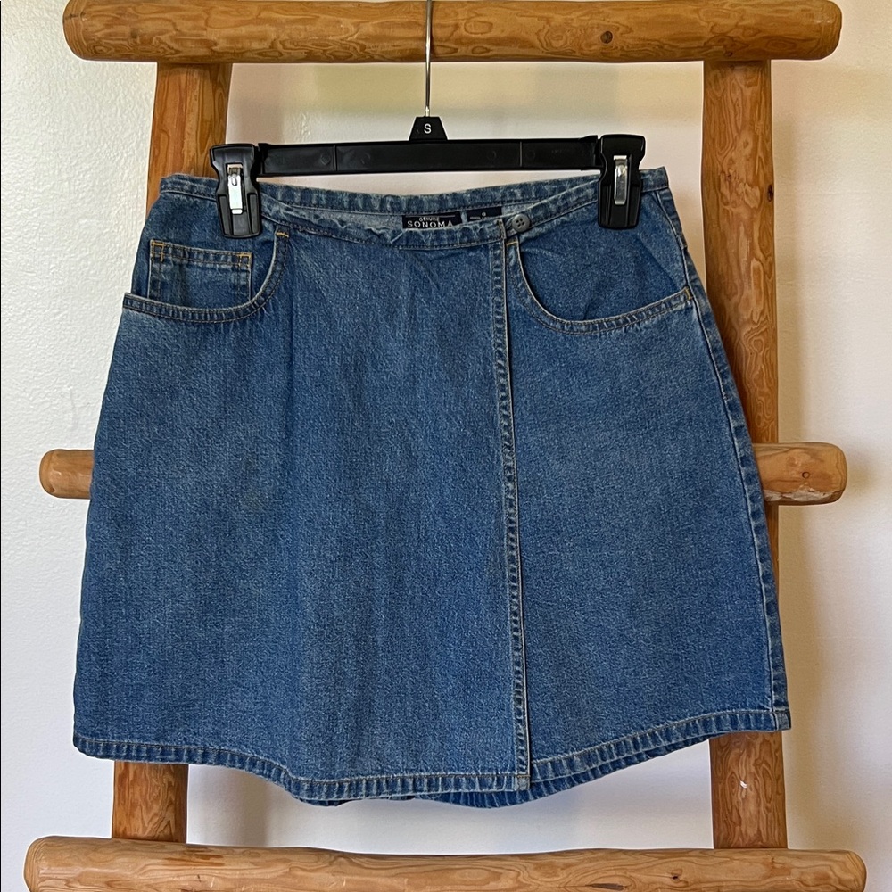 Sonoma Blue Denim Skort